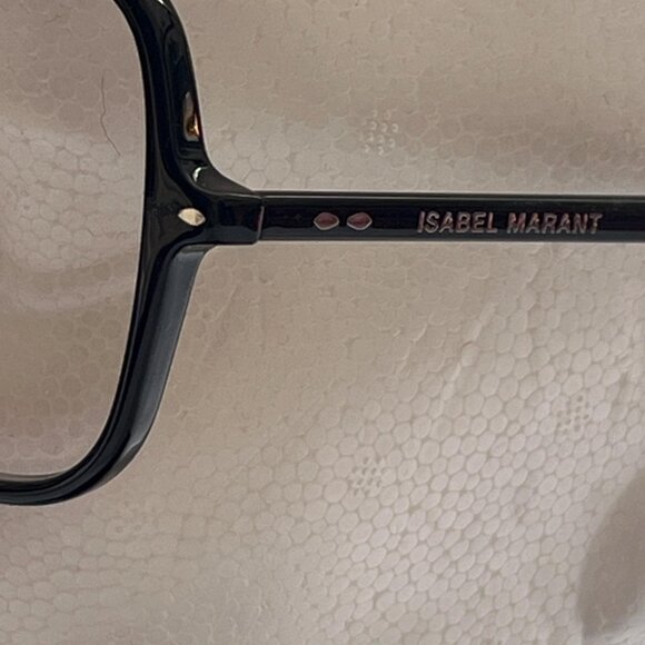 Isabel Marant oversized black eyeglasses reading glasses frame - default - read - Picture 3 of 3